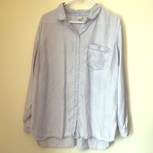 Old Navy Tunic Length Button Up